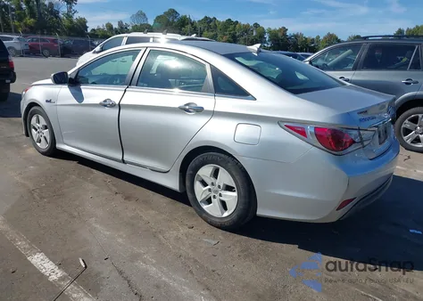 2012 Hyundai Sonata Hybrid from USA, damaged, VIN KMHEC4A46CA034105